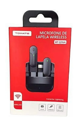 MICROFONE TOMATE LAPELA PARA IPHONE MT-2216A