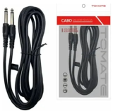 CABO DE MICROFONE P10 PARA P10 3M TOMATE MCB-010