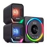 CAIXA DE SOM PARA COMPUTADOR RGB 16W KNUP KP-RO828